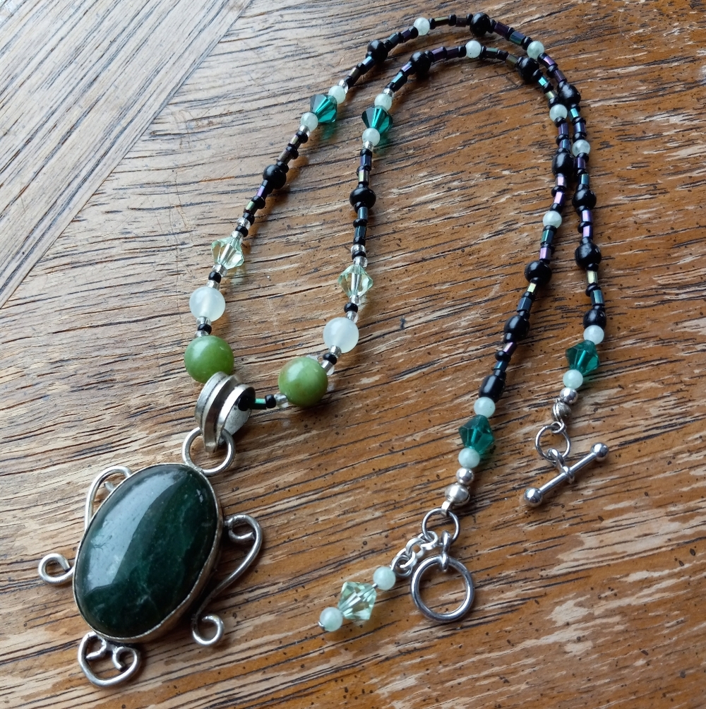 Handmade Crystal Beaded Necklace!!!